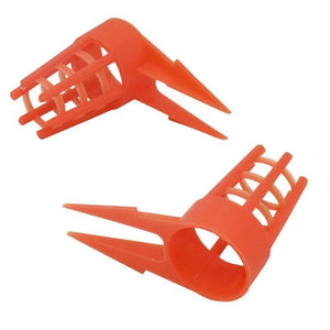 Planet Gates 200284146 20 Pcs Bee Queen Cap Protective Cell Cover Beekeeping Tools Beekeeper Equipment Plastic Cage Beekeeping Supplies (Burgundy M)