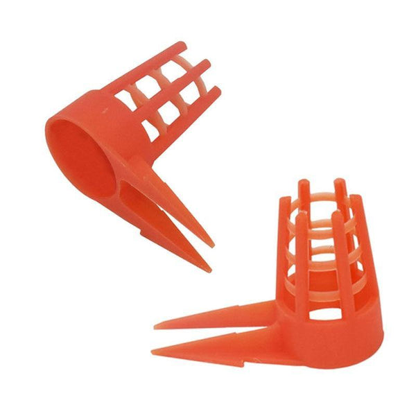 Planet Gates 200284146 20 Pcs Bee Queen Cap Protective Cell Cover Beekeeping Tools Beekeeper Equipment Plastic Cage Beekeeping Supplies (Burgundy M)