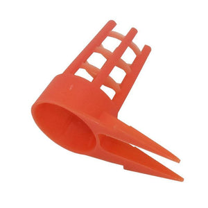 Planet Gates 200284146 20 Pcs Bee Queen Cap Protective Cell Cover Beekeeping Tools Beekeeper Equipment Plastic Cage Beekeeping Supplies (Burgundy M)