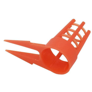 Planet Gates 200284146 20 Pcs Bee Queen Cap Protective Cell Cover Beekeeping Tools Beekeeper Equipment Plastic Cage Beekeeping Supplies (Burgundy M)