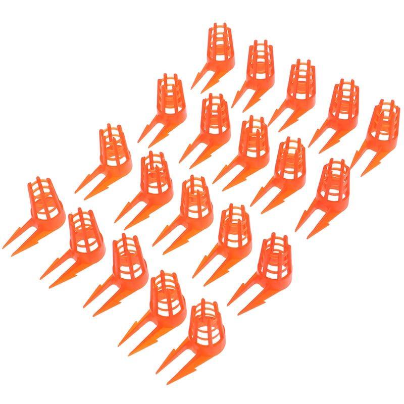 Planet Gates 200284146 20 Pcs/Set Plastic Bee Queen Cap Protective Cell Cover Beekeeping Tools Beekeeper Equipment Cage Beekeeping Supplies