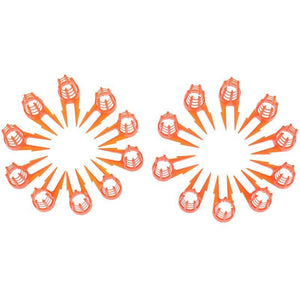 Planet Gates 200284146 20 Pcs/Set Plastic Bee Queen Cap Protective Cell Cover Beekeeping Tools Beekeeper Equipment Cage Beekeeping Supplies