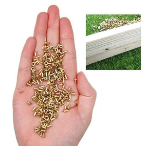 Planet Gates 200284146 2200-12500Pcs Bee Hive Copper Eye Bees Nest Box Foundation Plating Copper Eyes Beehive Threading Hole Beekeeper Tools Equipments