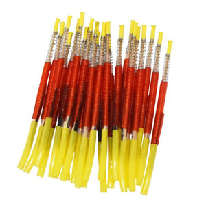 Planet Gates 200284146 5 Pcs  Brand New Beekeeping Grafting Rearing Tool Bee Queen Larvae Retractable Move Needle Beekeeper Bee Hive Rearing Feeding (Yellow XL)