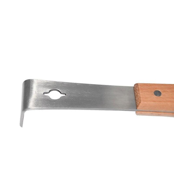 Planet Gates 200284146 BeeHive Tool Bee Scraper For Beekeeper Take Honey Knife Beekeeping Equipment Apiculture Uncapping Beekeeping Tools (Wood Handle)
