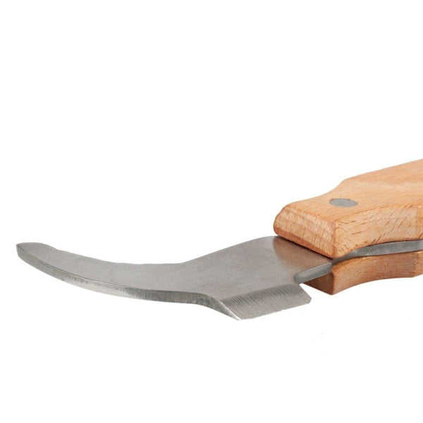 Planet Gates 200284146 Beekeeping Bee Hive Tools J Type With Wooden Handle Cut Honey Knife Product Beehive Scraper For Beekeeper Supplies Equipment (Light Grey)