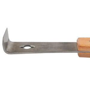 Planet Gates 200284146 Beekeeping Bee Hive Tools J Type With Wooden Handle Cut Honey Knife Product Beehive Scraper For Beekeeper Supplies Equipment (Light Grey)