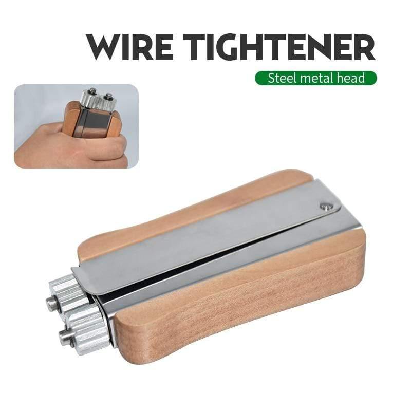 Planet Gates 200284146 Beekeeping Wire Tensioner Crimper Frame Hive Bee Tool Nest Box Pliers Tight Yarn Stainless Steel + Wood Honeycomb Beehive Box (MULTI)