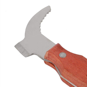 Planet Gates 200284146 Sennan Bee Tools Wholesale Multifunctional Starting Scraper Bee Knife Beekeeping Wooden Stainless Steel Cut Honey Knife