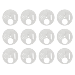 Planet Gates 200284146 White / 12PCs 12PCs Round Bee Hive Box Entrance Gate Disc Plastic Bee Nest Door Honeycomb Entrance Gate Beekeeping Tool Equipment