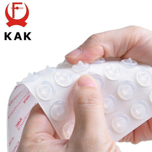 Planet Gates 200292143 Silicon Rubber Furniture Pads Kitchen Cabinet Door Pad Self-Adhesive Bumper Stop Damper Cushion Protective Pad Hardware