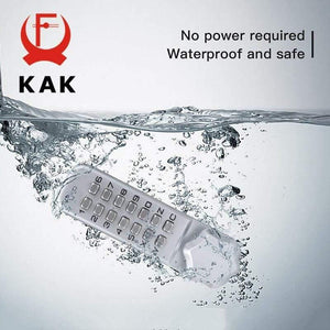 Planet Gates 200292145 Anti-theft Security Door Lock Mechanical Password Door Lock Safe Home Gate Lock Door Hardware Indoor Outdoor Lock Keyless