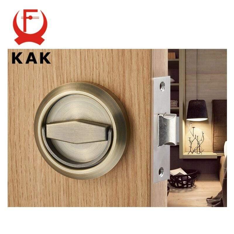 Planet Gates 200292145 Hidden Door Locks Stainless Steel Handle Kitchen Bedroom Invisible Pulls Mechanical Outdoor Lock For Fire Proof Hardware