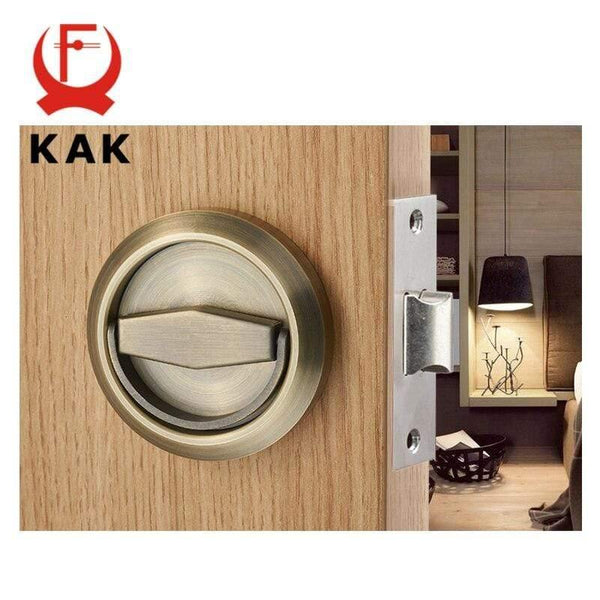 Planet Gates 200292145 Hidden Door Locks Stainless Steel Handle Kitchen Bedroom Invisible Pulls Mechanical Outdoor Lock For Fire Proof Hardware