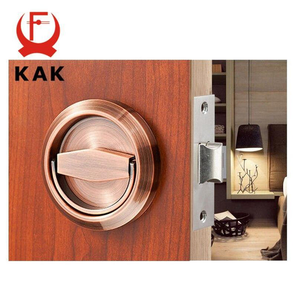 Planet Gates 200292145 Hidden Door Locks Stainless Steel Handle Kitchen Bedroom Invisible Pulls Mechanical Outdoor Lock For Fire Proof Hardware