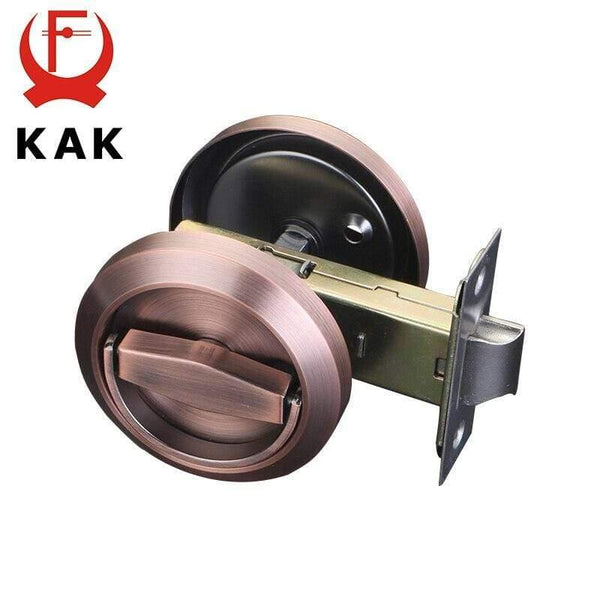 Planet Gates 200292145 Hidden Door Locks Stainless Steel Handle Recessed Cabinet Invisible Pull Mechanical Outdoor Lock For Fire Proof Hardware
