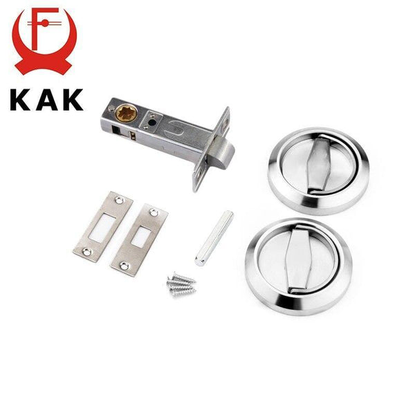 Planet Gates 200292145 Hidden Door Locks Stainless Steel Handle Recessed Cabinet Invisible Pull Mechanical Outdoor Lock For Fire Proof Hardware