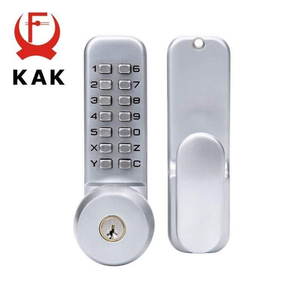Planet Gates 200292145 Zinc Alloy Combination Mechanical Digital Door Lock No Power Push Button Code Locks For Home Security Furniture Hardware