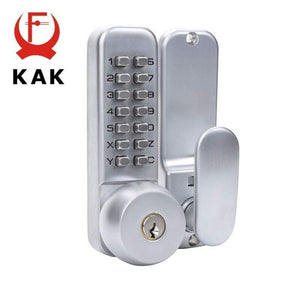 Planet Gates 200292145 Zinc Alloy Combination Mechanical Digital Door Lock No Power Push Button Code Locks For Home Security Furniture Hardware