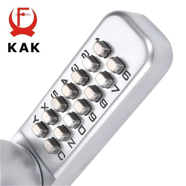 Planet Gates 200292145 Zinc Alloy Combination Mechanical Digital Door Lock No Power Push Button Code Locks For Home Security Furniture Hardware