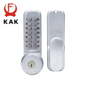 Planet Gates 200292145 Zinc Alloy Combination Mechanical Digital Door Lock No Power Push Button Code Locks For Home Security Furniture Hardware