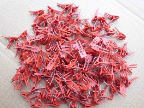 Planet Gates 200321147 50-500pcs Plastic Grafting Clips Garden Vegetable Plants Flat And Round M1694 QL