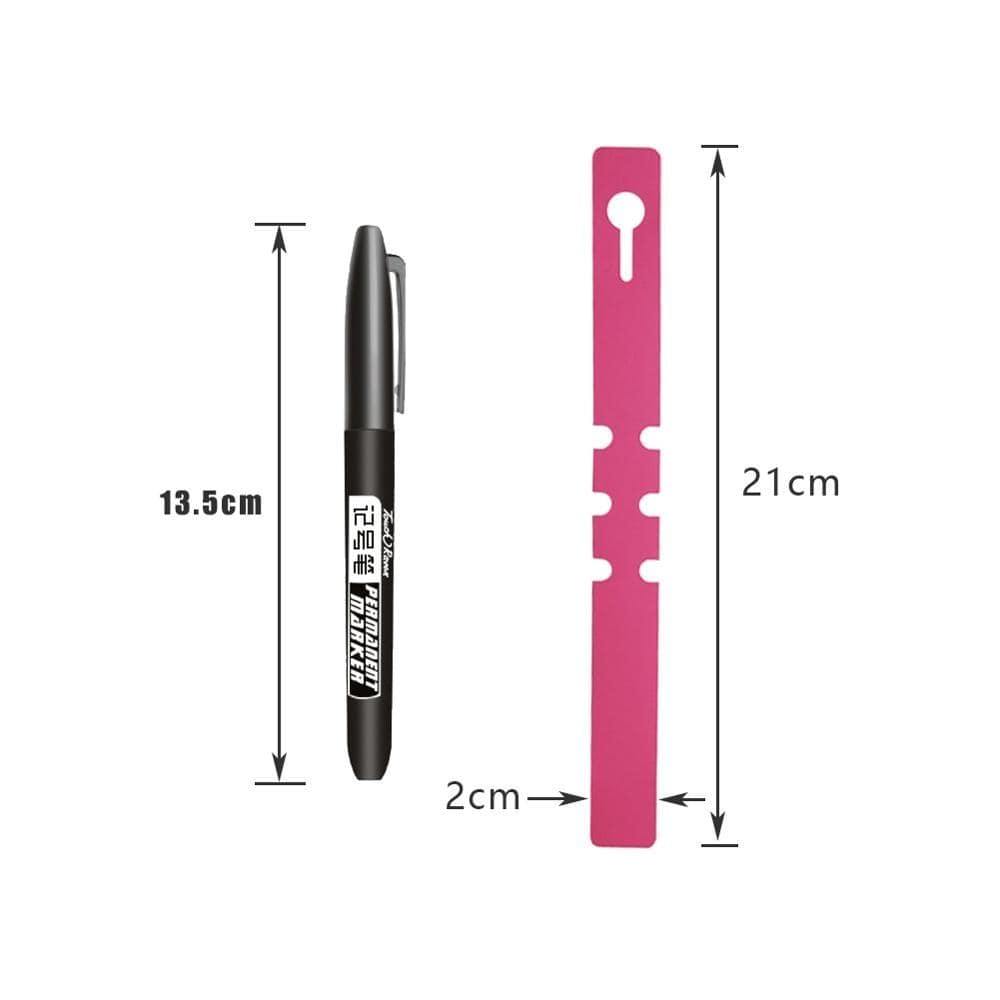 Planet Gates 200321147 PVC Plastic Plant Marker Plant Lableplant Markers For Garden Ring Plant Tag 21*2cm Waterproof Reusable