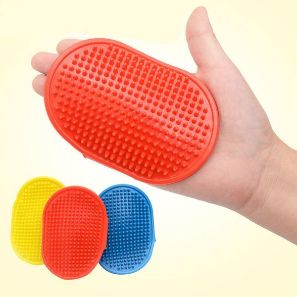 Planet Gates 200325142 Fashion Rubber Pet Bath Brush Environmental Protection Silicone Glove For Pet Massage Pet Grooming Glove Dogs Cats Pet  Supplies