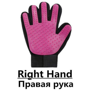 Planet Gates 200325142 Pink Right Hand Dog Grooming Glove Pet Products Mascotas Cat Deshedding Hair Remove Cleaning Puppy Massage Dla Psa Gatos Perros