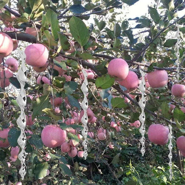 Planet Gates 200327217 6/8Pcs Rotating Reflective Rod Bird Repeller Environmental Protection Scare Tool  Small Durable Birds Pigeons For Sparrows