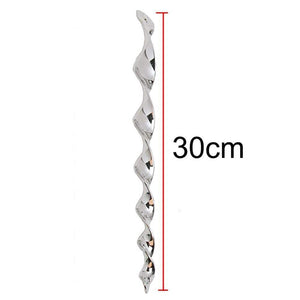 Planet Gates 200327217 6/8Pcs Rotating Reflective Rod Bird Repeller Environmental Protection Scare Tool  Small Durable Birds Pigeons For Sparrows