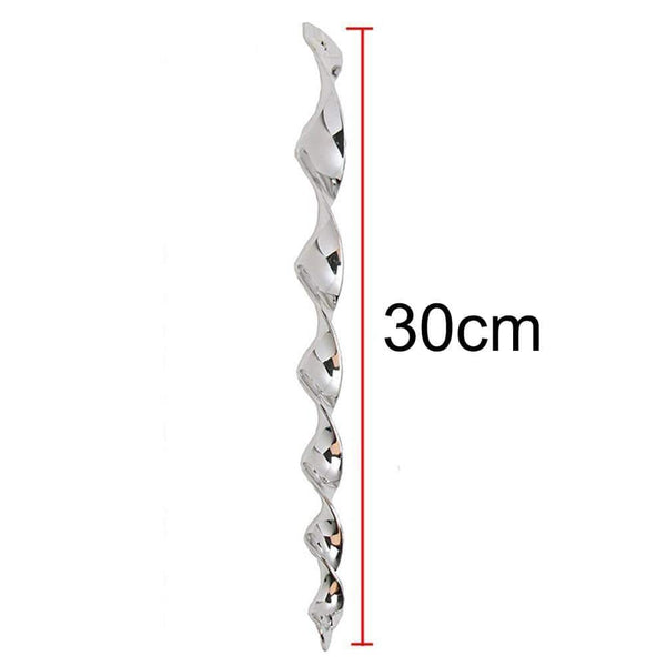 Planet Gates 200327217 6/8Pcs Rotating Reflective Rod Bird Repeller Environmental Protection Scare Tool  Small Durable Birds Pigeons For Sparrows