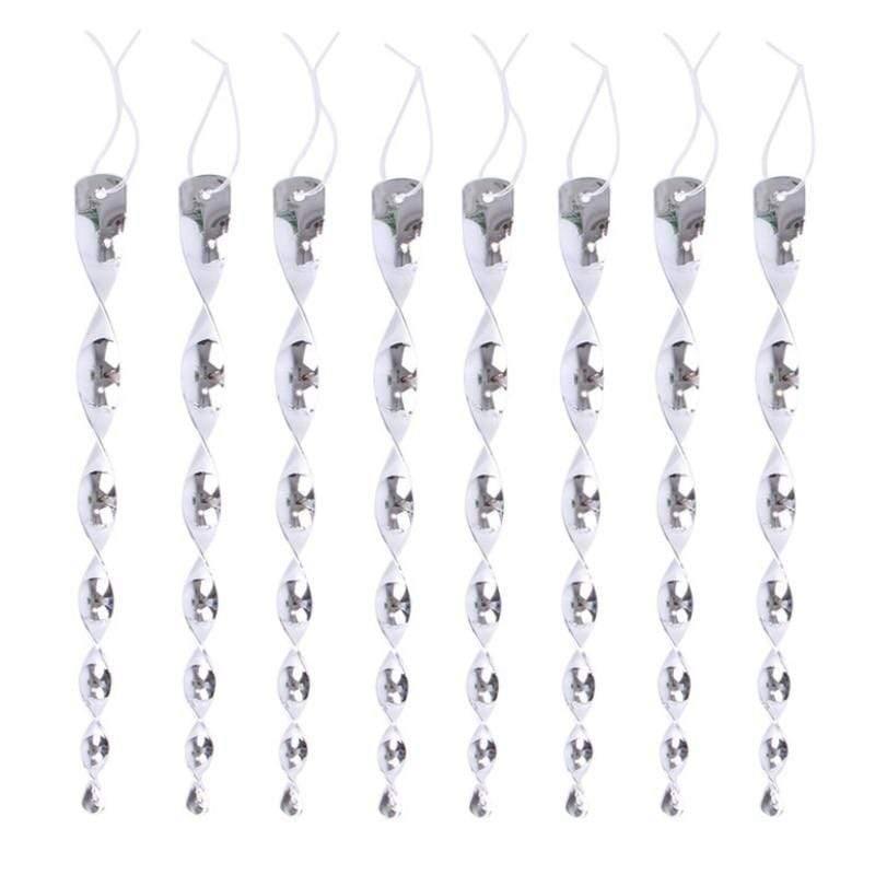 Planet Gates 200327217 8Pcs Bird Repeller Rotating Rod  Repellent Reflective Scare Rods Spiral Deterrent Control Device Garden Ornament (A)