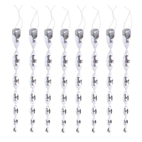 Planet Gates 200327217 8Pcs Bird Repeller Rotating Rod  Repellent Reflective Scare Rods Spiral Deterrent Control Device Garden Ornament (A)