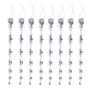 Planet Gates 200327217 8Pcs Bird Repeller Rotating Rod  Repellent Reflective Scare Rods Spiral Deterrent Control Device Garden Ornament (A)