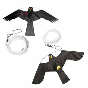 Planet Gates 200327217 C and D Bird Scarer Emulation Flying Hawk Drive Bird Kite For Garden Scarecrow Yard Home Breeze Easy To Fly Bird Repeller