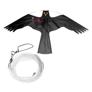 Planet Gates 200327217 C Bird Scarer Emulation Flying Hawk Drive Bird Kite For Garden Scarecrow Yard Home Breeze Easy To Fly Bird Repeller