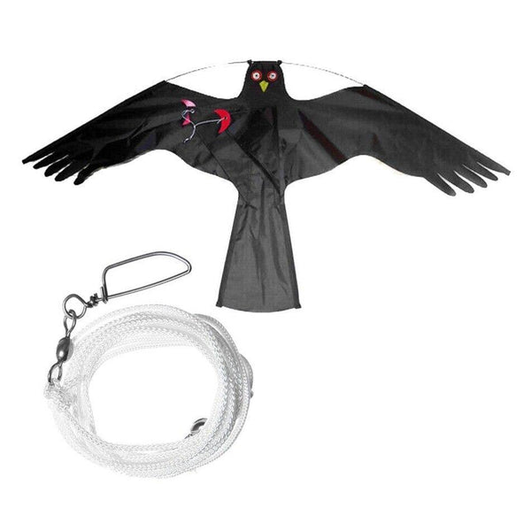 Planet Gates 200327217 C Bird Scarer Emulation Flying Hawk Drive Bird Kite For Garden Scarecrow Yard Home Breeze Easy To Fly Bird Repeller
