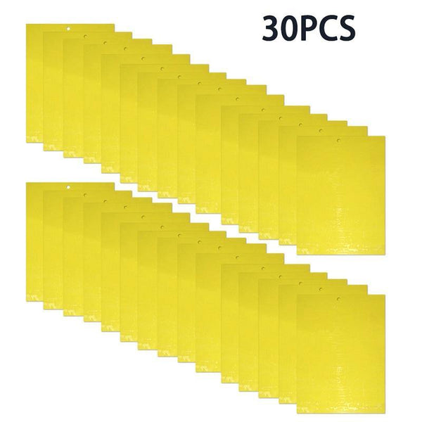 Planet Gates 200327218 30pcs 10/20/30pcs Yellow Greenhouse Sticky Traps Catch Multiple Flying Insect Pests Pest Control Products