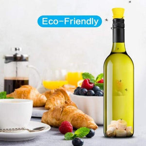 Planet Gates 200327218 Fly Trap Trap Insect Funnel Shape Wasp Fly Fruit Fly Safe Non-Toxic Silicone Detergent Insect Trap