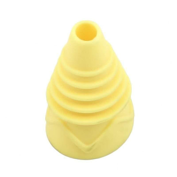 Planet Gates 200327218 yellow Fly Trap Trap Insect Funnel Shape Wasp Fly Fruit Fly Safe Non-Toxic Silicone Detergent Insect Trap