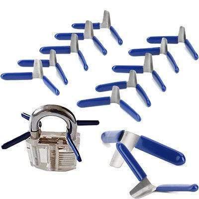 Planet Gates 200327223 10pcs Padlock Shim Picks Set Lock Pick Accessories Set Tools Lock Home Tools Locksmith Tools New 2020