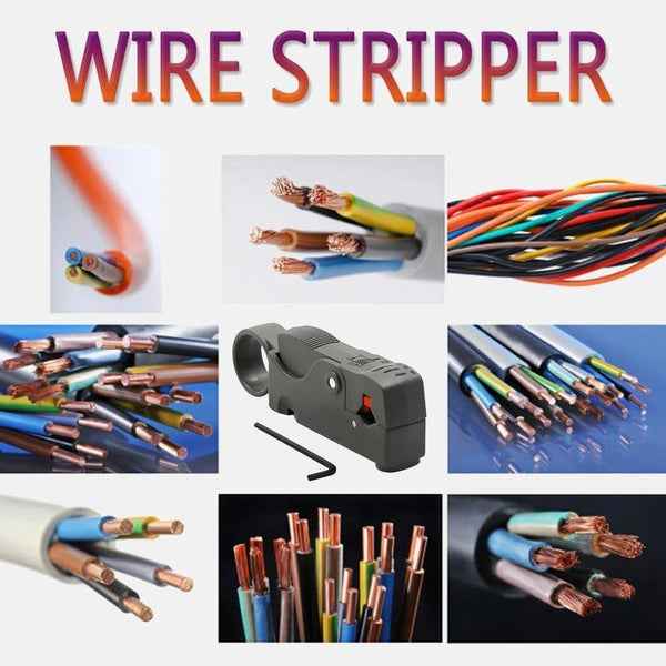 Planet Gates 200327224 Automatic Stripping Pliers Multifunctional Wire Stripper  Cable Tools Stripping Crimping Tool Hexagon Wrench Accessories