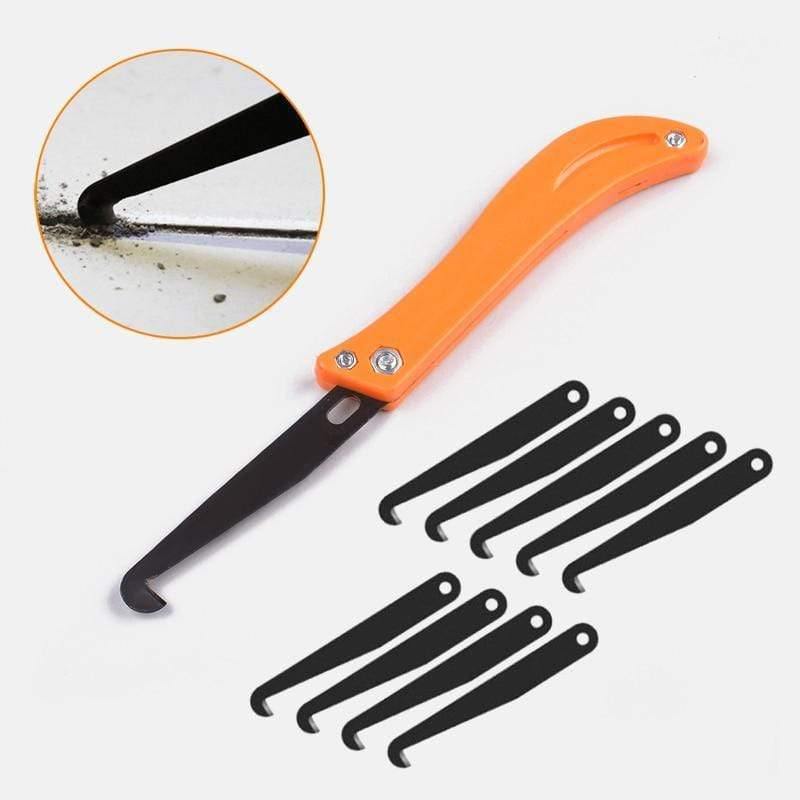 Planet Gates 200327224 Tile Gap Repair Tool Hook Knife Professional Cleaning And Removal Of Old Grout Hand Tools Tungsten Steel Joint Notcher Collator