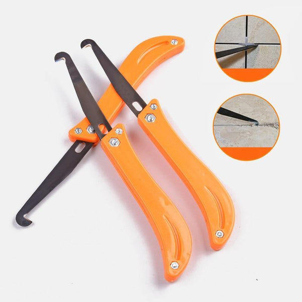 Planet Gates 200327224 Tile Gap Repair Tool Hook Knife Professional Cleaning And Removal Of Old Grout Hand Tools Tungsten Steel Joint Notcher Collator
