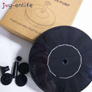 Planet Gates 200329199 Solar Fountain Watering Kit Patio Landscape Floating Water Pump Outdoor Garden Swimming Pool Pond Waterfall Decoration Fountain (16cm)