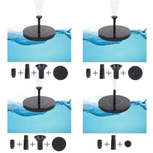 Planet Gates 200329199 Solar Fountain Watering Kit Patio Landscape Floating Water Pump Outdoor Garden Swimming Pool Pond Waterfall Decoration Fountain (16cm)