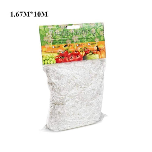Planet Gates 200367154 1.67x10M Plant Climbing Net Mesh Loofah Netting For Morning Glory Vine Flowers Garden Plants Climbing Net Cucumber Vine Grow Holder