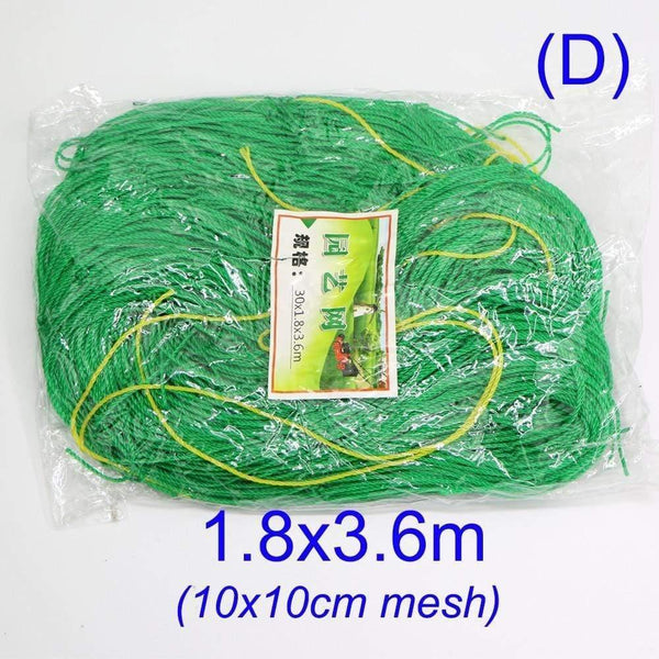 Planet Gates 200367154 1.8x3.6m Garden Green Nylon Trellis Netting Mesh 10x10cm Support Climbing Bean Plant Nets Grow Fence Climbing Net Thickened Line