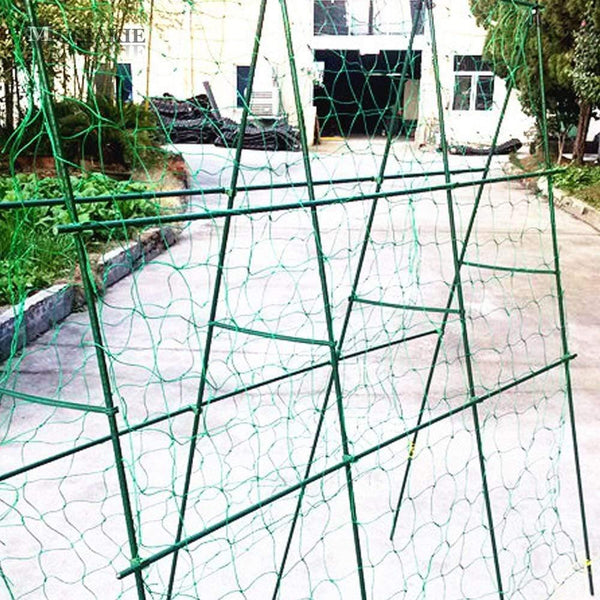 Planet Gates 200367154 Garden Green Nylon Trellis Netting Mesh 10x10cm Support Climbing Bean Plant Nets Grow Fence Climbing Net Thickened Line